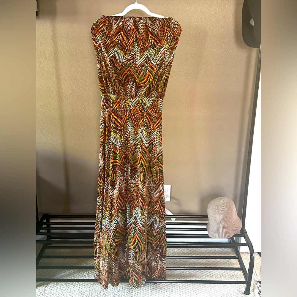 Strapless long dress